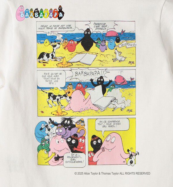 SHIPS Colors 「SHIPS Colors:90～140cm / バーバパパ プリント Tシャツ◇」|Tシャツ・カットソー|