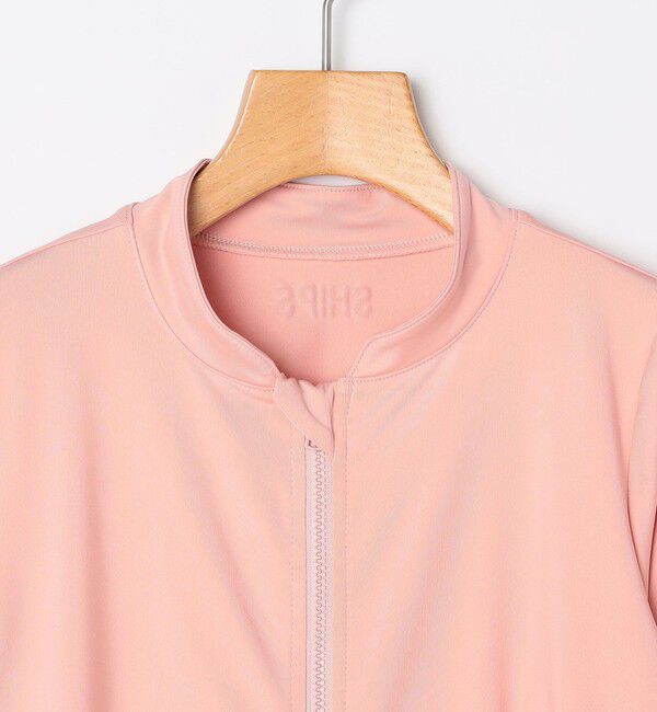 SHIPS KIDS「SHIPS KIDS:100～130cm / 〈UVカット〉フリルスリーブ ラッシュガード」|その他|