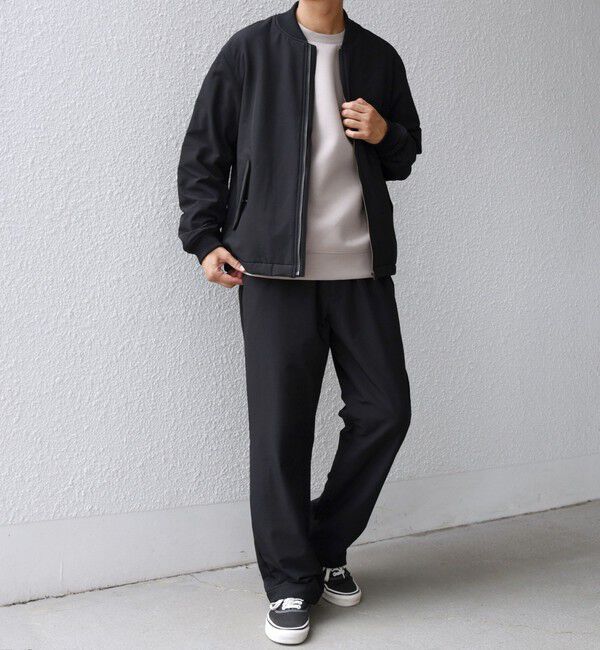 SHIPS any「SHIPS any:〈洗濯機可能〉ストレッチ 裏起毛 ウォーム アーバン ブルゾン (セットアップ対応)◇」|ブルゾン・スタジャン|