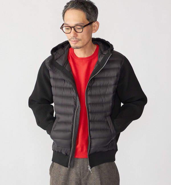 SHIPS「SHIPS: ニット ドッキング ダウン ブルゾン」|ブルゾン・スタジャン|