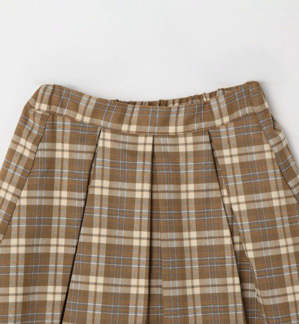 SHIPS Colors 「SHIPS Colors:100～140cm /〈洗濯機可能〉 リンク チェック スカート」|スカート|