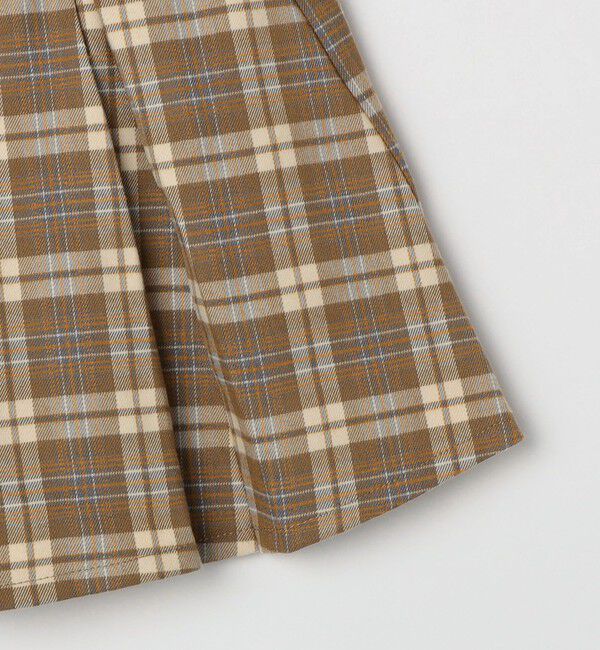 SHIPS Colors 「SHIPS Colors:100～140cm /〈洗濯機可能〉 リンク チェック スカート」|スカート|