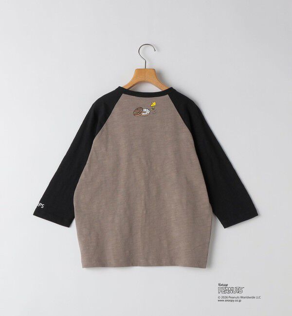 SHIPS KIDS「SHIPS KIDS:140～160cm /PEANUTS スヌーピー フットボール プリント Tシャツ」|Tシャツ・カットソー|