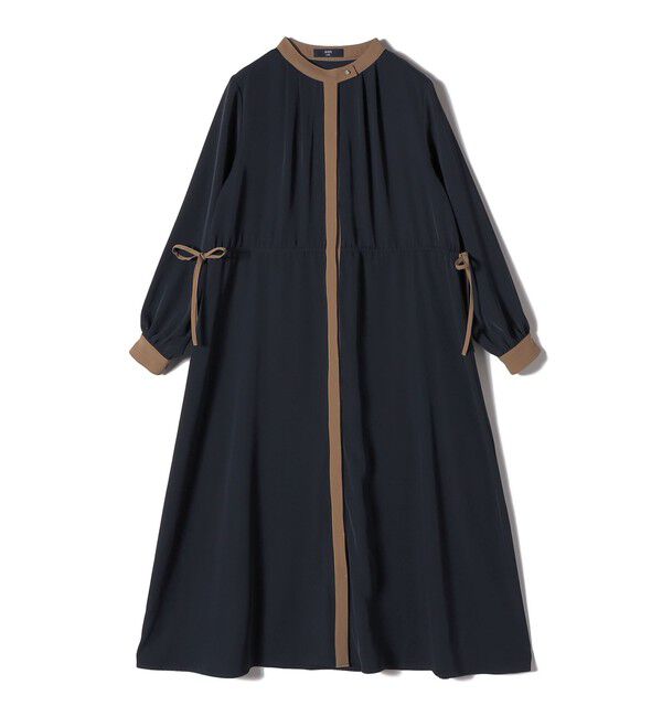 SHIPS Colors 「SHIPS Colors:〈手洗い可能〉配色 ギャザー ワンピース 2◇」|ワンピース|