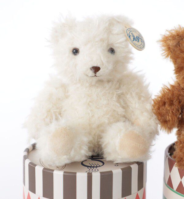SHIPS KIDS「BON TON TOYS:B.T. CHAPS :Mini BEAR & CAT ぬいぐるみ」|その他ベビー用品|ホワイト系