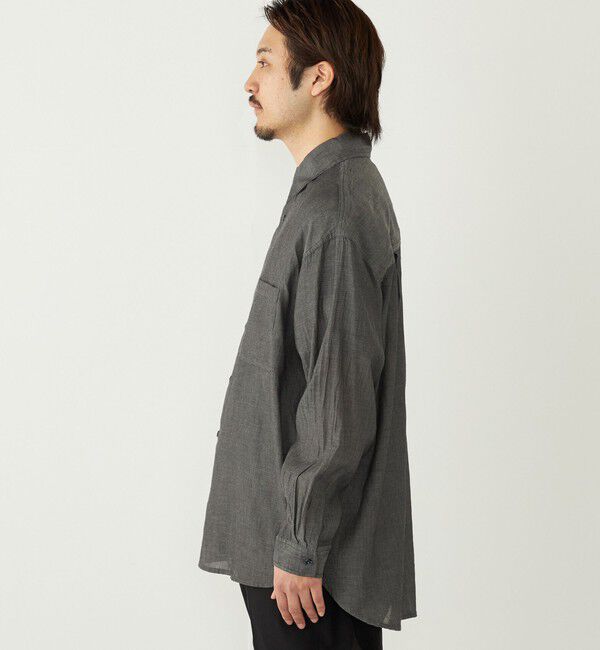 SHIPS Colors 「【SHIPS Colors別注】Engineer:シアー デニム シャツ◇」|シャツ・ブラウス|