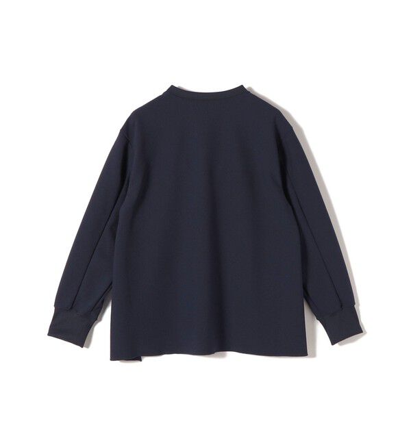 SHIPS for women「〈洗濯機可能〉アンティーク ダンボール 袖 リブ プルオーバー」|Tシャツ・カットソー|