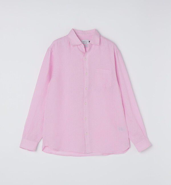 SHIPS Colors 「SHIPS Colors:ユーロリネン ワイドカラー スキッパー シャツ」|シャツ・ブラウス|