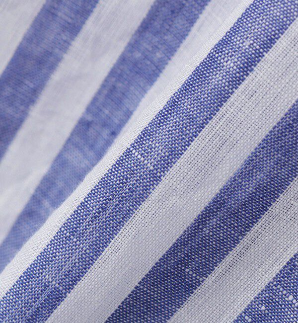 SHIPS Colors 「SHIPS Colors:ユーロリネン ワイドカラー スキッパー シャツ」|シャツ・ブラウス|