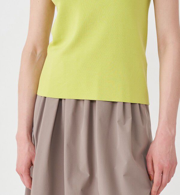 Ballsey「ハイゲージコットン ハーフスリーブプルオーバー」|ニット・セーター|