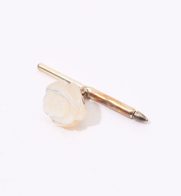 TOMORROWLAND GOODS「BELFIORE マザーオブパール ローズモチーフ スタッズボタン」|ネクタイピン・カフスボタン|