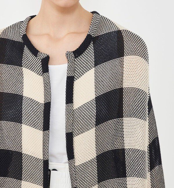 GALERIE VIE「コットンラッセル フロントオープンカーディガン」|カーディガン|