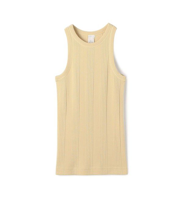 GALERIE VIE「コットンランダムリブ アメリカンスリーブタンクトップ」|タンクトップ|41 ライトベージュ