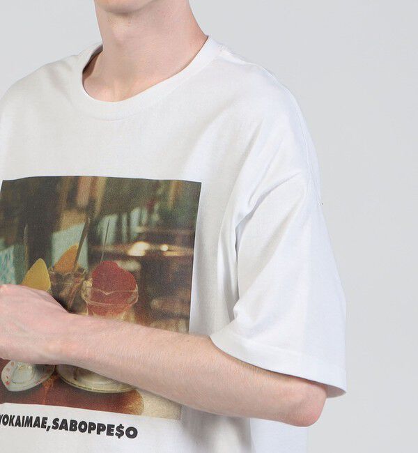 TOMORROWLAND BUYING WEAR「TANG TANG KYOKAIMAE，SABOPPESO PHOTO Tシャツ」|Tシャツ・カットソー|