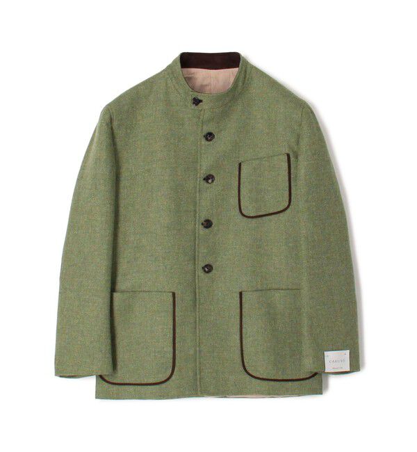 TOMORROWLAND BUYING WEAR「【別注】CARUSO ウール フォレスティエールジャケット」|ブルゾン・スタジャン|57 カーキ
