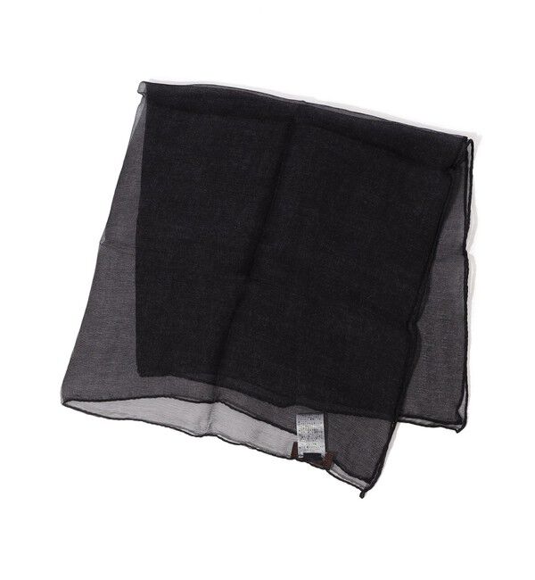 TOMORROWLAND GOODS「REGAGLIA シルク スカーフ」|バンダナ・スカーフ|19 ブラック