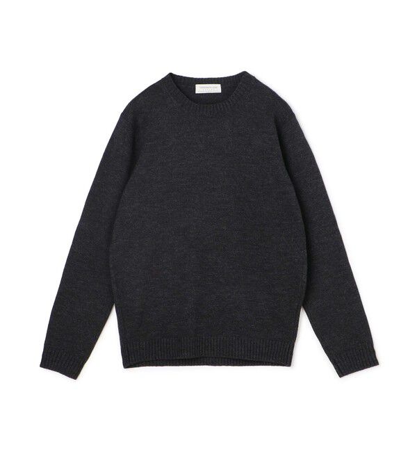 TOMORROWLAND MENS「TOMORROWLAND tricot メリノベーシック クルーネックプルオーバー」|ニット・セーター|18 ブラック