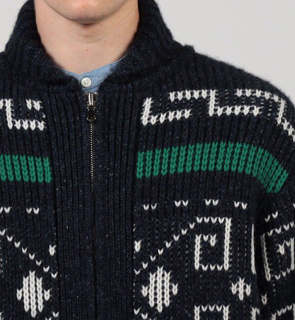 TOMORROWLAND MENS「【別注】PENDLETON カシミヤ ショールカラー カウチンニット」|ニット・セーター|