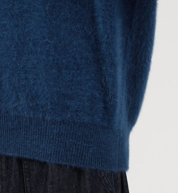 TOMORROWLAND MENS「フォックスカシミヤ クルーネック プルオーバー」|ニット・セーター|