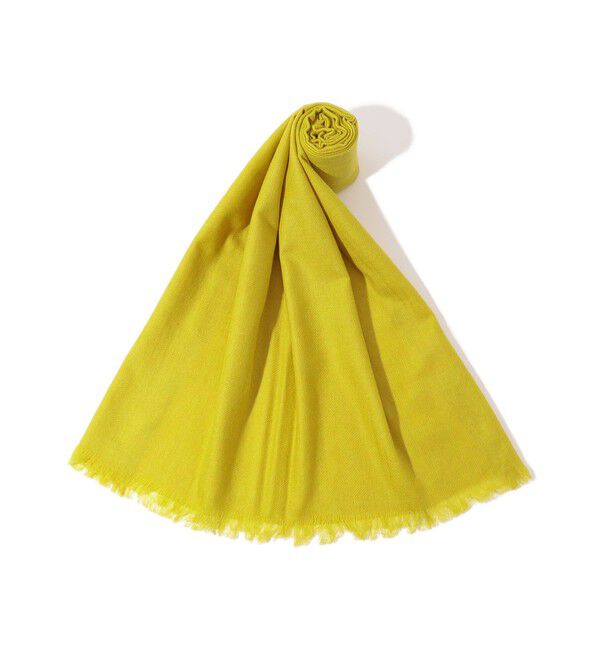 TOMORROWLAND GOODS「TOMORROWLAND カシミヤ ストール」|マフラー|23 イエロー