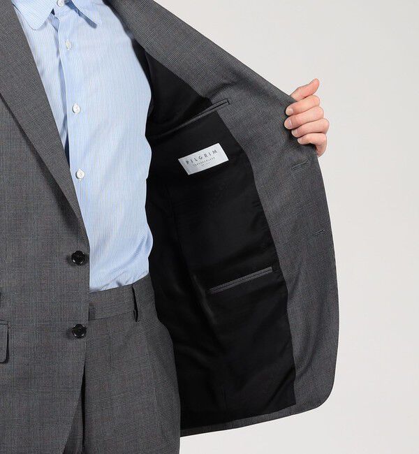 TOMORROWLAND MENS「15 POINT 7 ウール シングルブレステッド 2Bスーツ DORMEUIL」|スーツ|