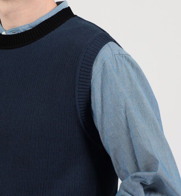 TOMORROWLAND BUYING WEAR「【別注】Raffa Molina コットン クルーネック ニットベスト」|ニット・セーター|