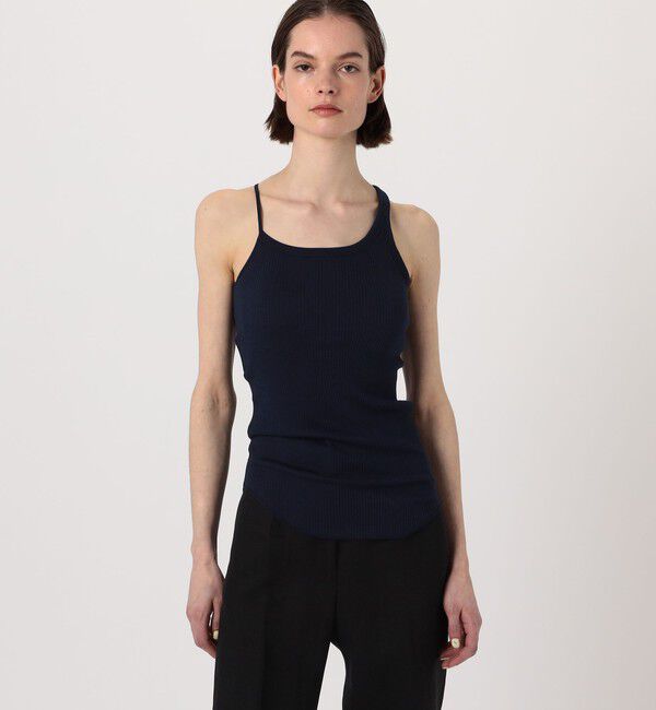 TOMORROWLAND GOODS「HAKUJI Cotton asym TT」|タンクトップ|