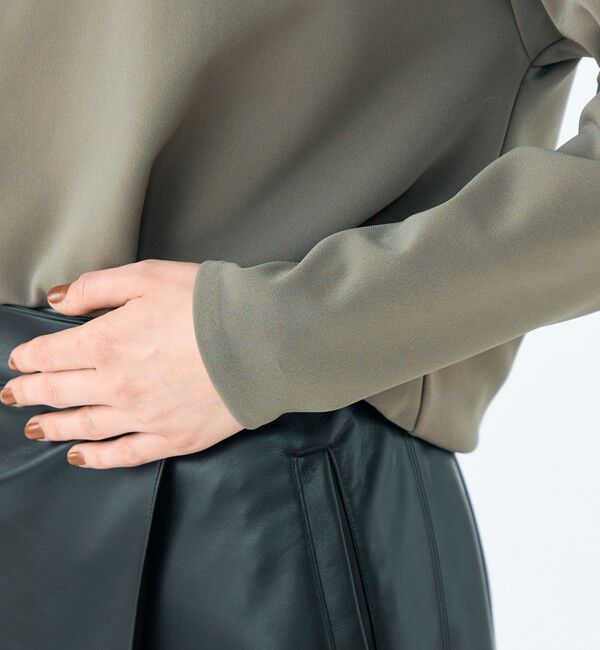 Ballsey「エラスティックジャージー タックショートプルオーバー」|Tシャツ・カットソー|