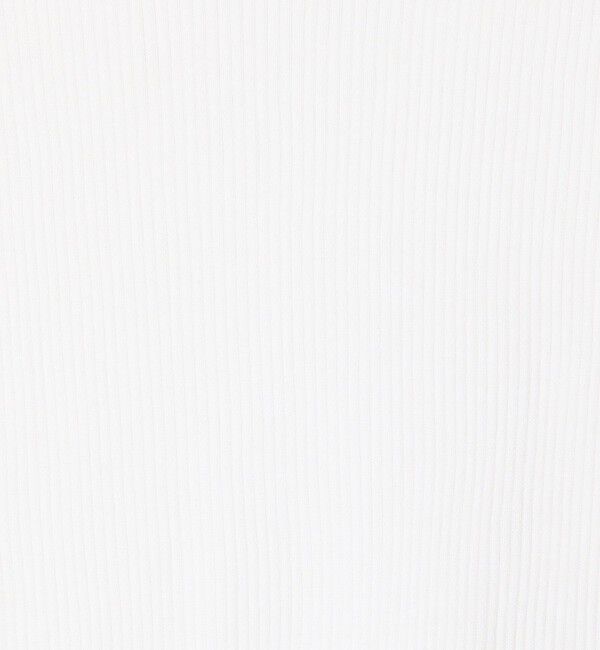 GALERIE VIE「ギザコットンリブ ボートネックプルオーバー」|ニット・セーター|