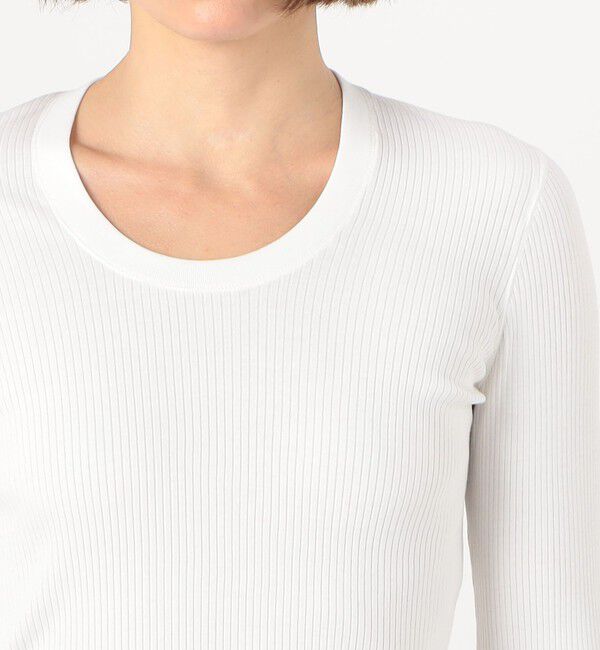 TOMORROWLAND GOODS「HAKUJI コットン ロングスリーブプルオーバー」|Tシャツ・カットソー|