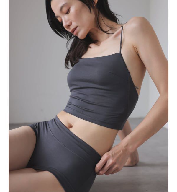 EMILYWEEK「《追加》リヨセルクロップド Vバックブラキャミソール」|インナー|