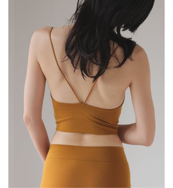 EMILYWEEK「《追加》リヨセルクロップド Vバックブラキャミソール」|インナー|