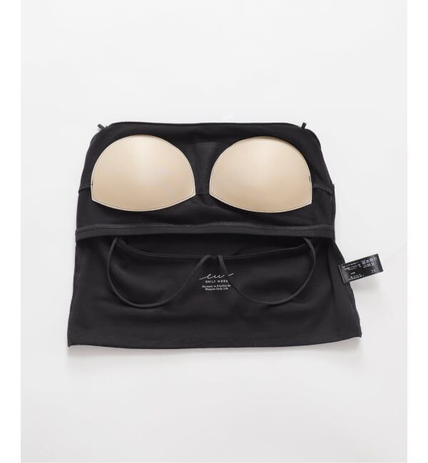 EMILYWEEK「《追加》リヨセルクロップド Vバックブラキャミソール」|インナー|