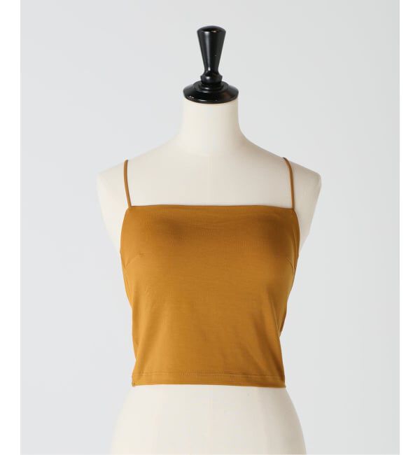 EMILYWEEK「《追加》リヨセルクロップド Vバックブラキャミソール」|インナー|