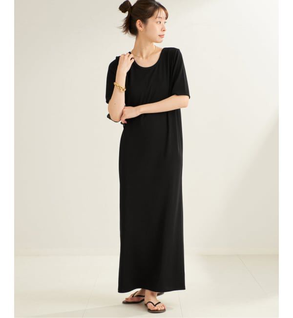 Plage「《追加》Rib ハーフスリーブ ワンピース 4」|ワンピース|