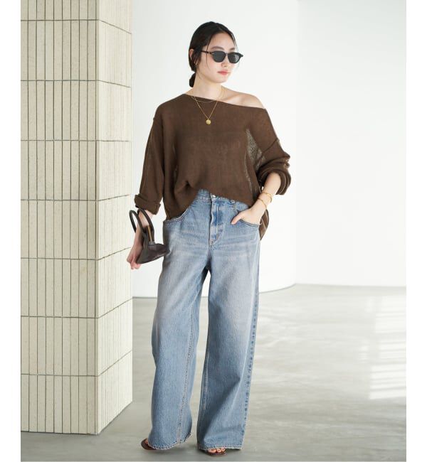 Plage「《追加予約》R&rsquo;IAM WIDE デニム 7」|デニム|