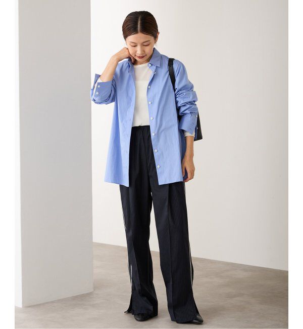 IENA「スーピマコットン レギュラーカラーシャツ」|シャツ・ブラウス|