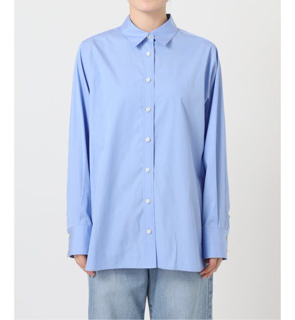 IENA「スーピマコットン レギュラーカラーシャツ」|シャツ・ブラウス|