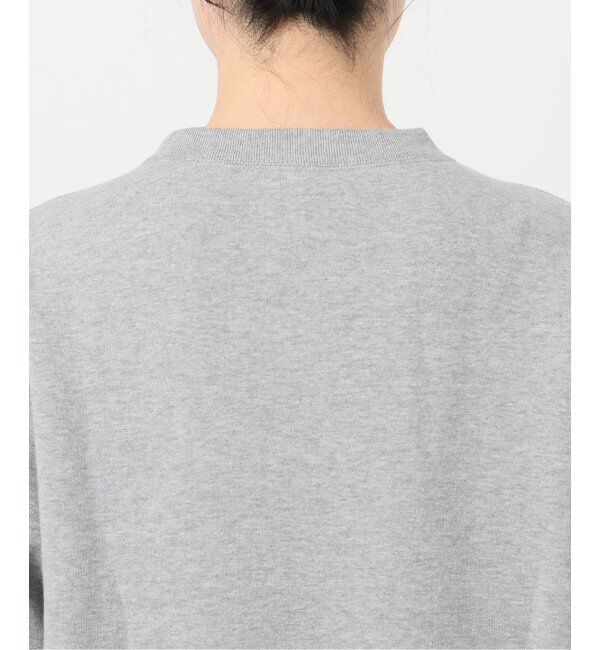 IENA「LOOPWHEELER for LOWERCASE 別注 ライトツリウラケ ルーズフィットスウェット」|スウェット・ジャージ|