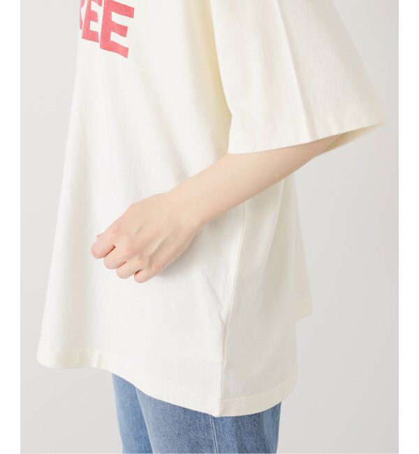 IENA LA BOUCLE「blurhms ROOTSTOCK/ブラームス ルーツストック PRINT Tシャツ BROOTS25S36D」|Tシャツ・カットソー|