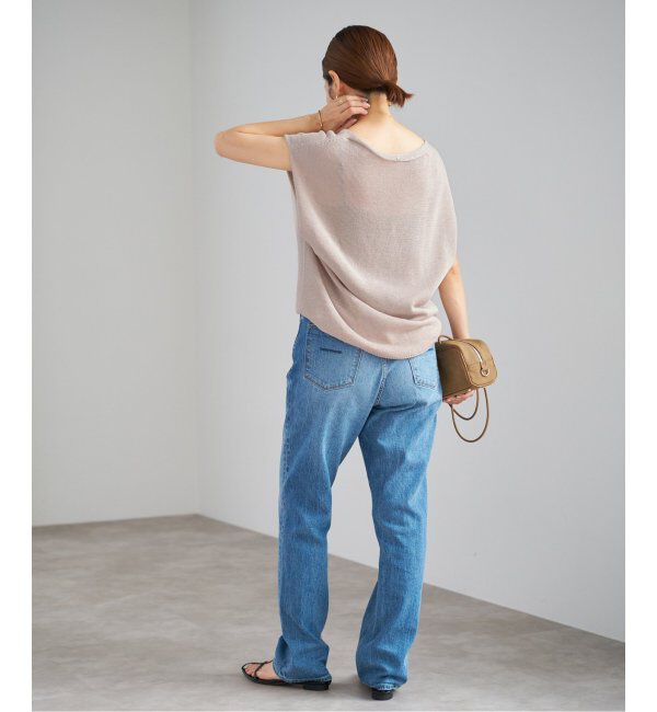 IENA「《追加》コットンギマ フレンチプルオーバー」|ニット・セーター|