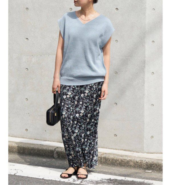 IENA「《追加》コットンギマ フレンチプルオーバー」|ニット・セーター|