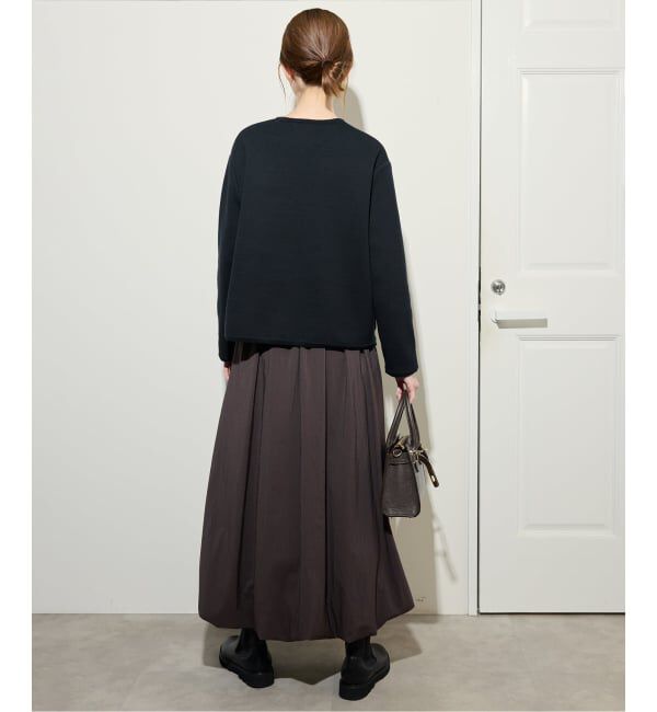 SLOBE IENA「《一部WEB・店舗限定カラーあり》ダブルフェイスニットジャケット」|カーディガン|