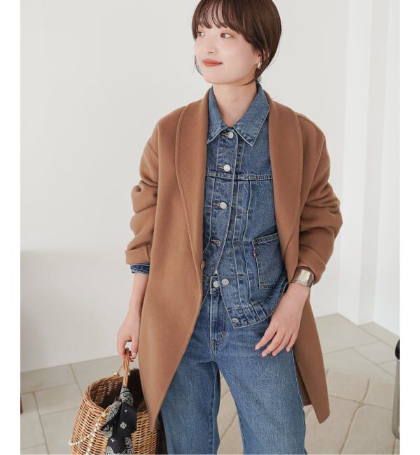 SLOBE IENA「《追加》Levi&rsquo;s/リーバイス SLOBE別注 BALLOON SLEEVE TRACKER デニムジャケット」|デニムジャケット|