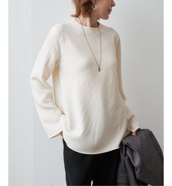 VERMEIL par iena「アンティークジョーゼットブラウス」|シャツ・ブラウス|ホワイト