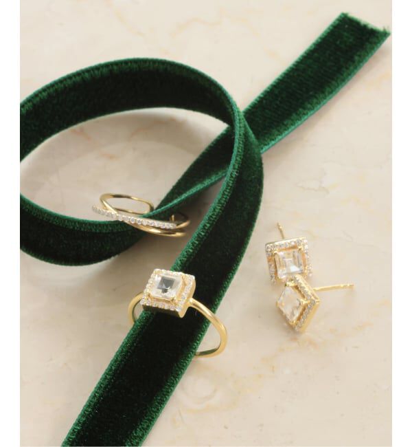 SLOBE IENA「《WEB限定サイズあり》ODUL/オジュール SLOBE別注 クロスリング」|リング|