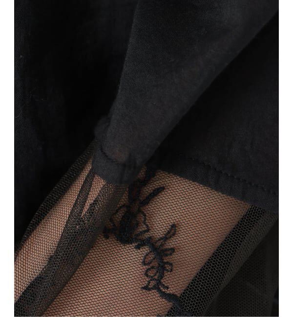 SLOBE IENA「チュールレースブラウス」|シャツ・ブラウス|