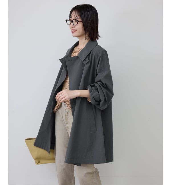 SLOBE IENA「《追加》コットンニュアンストレンチコート」|トレンチコート|