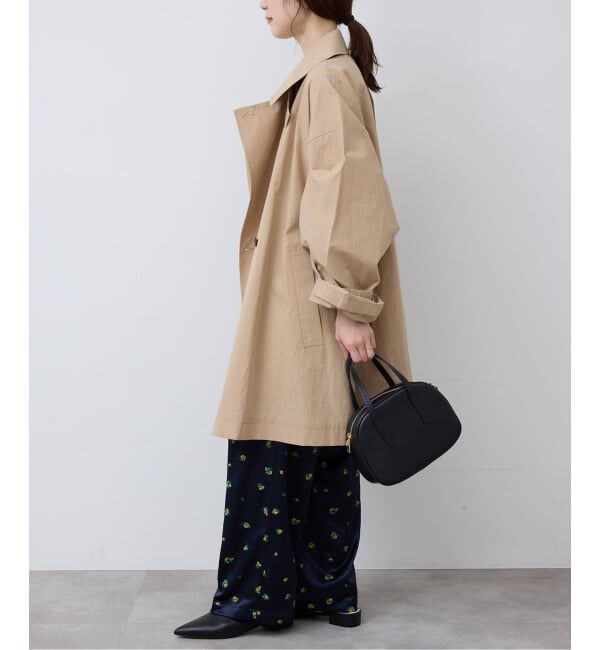 SLOBE IENA「《追加》コットンニュアンストレンチコート」|トレンチコート|