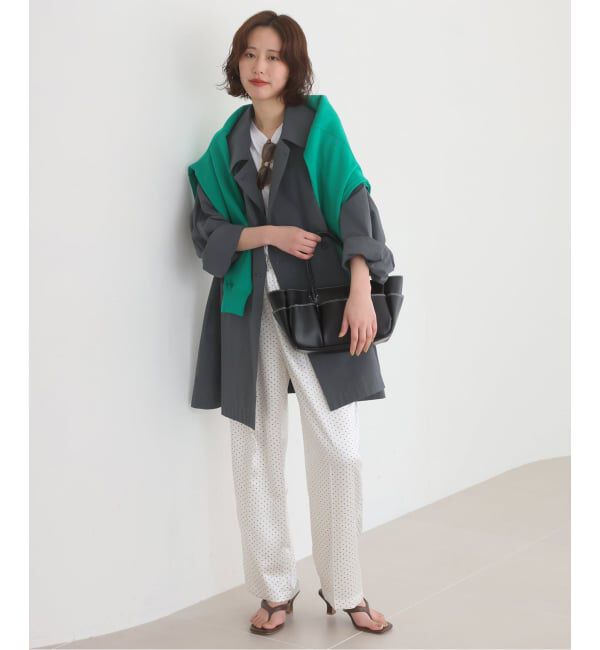 SLOBE IENA「《追加》コットンニュアンストレンチコート」|トレンチコート|